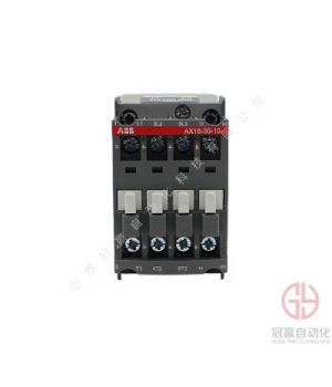 ABB交流接觸器A系列50A3P三極線圈電壓110V50HZ